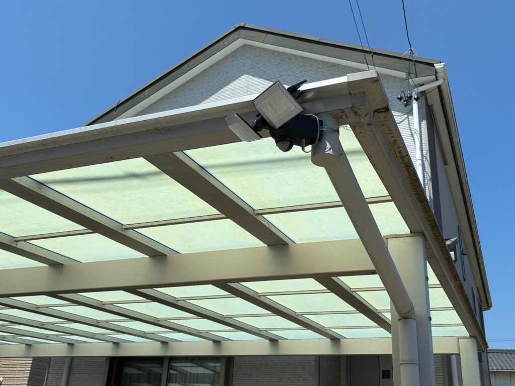防犯対策 センサーライト ソーラー 屋外 一戸建て カーポート